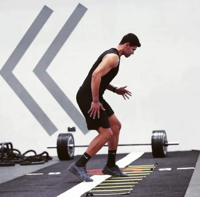 Agility ladder drill